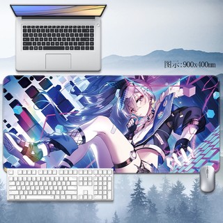 Silver Wolf Mouse Pad Honkai: Star Rail Table Pad Kafka Gaming Computer Pad Custom anime Large size rubber cushioned animation ACGN Student keyboard pad