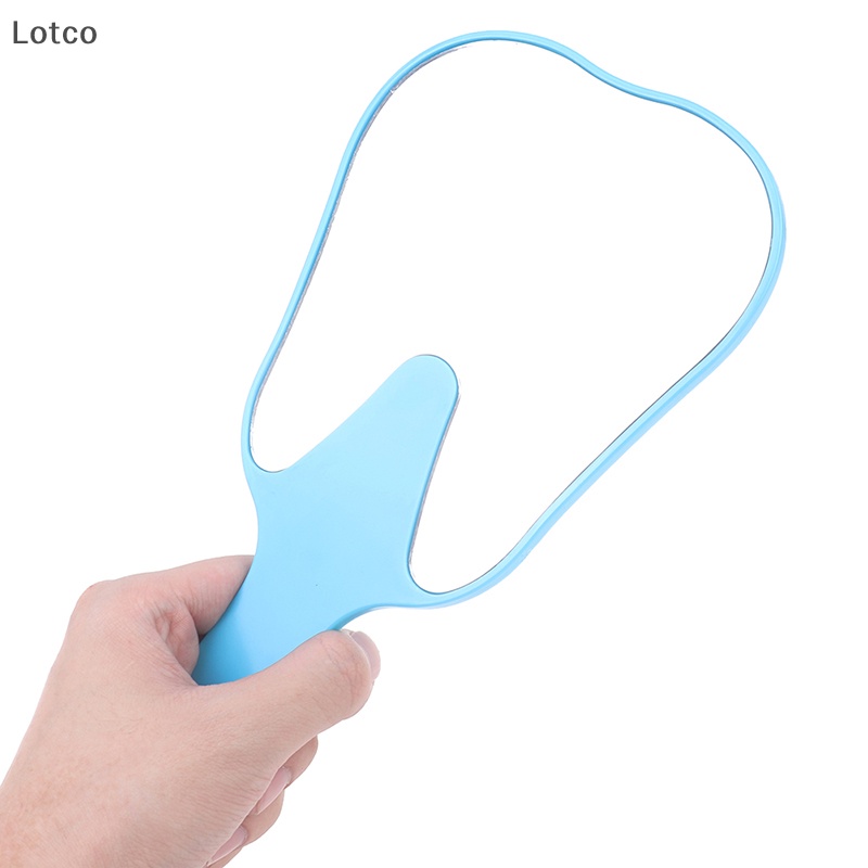 Lotco 1 cái miệng Nha Khoa xử lý Gương răng hình dạng gương kiểm tra răng miệng gương VN