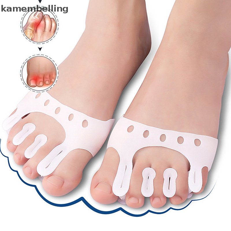 Kamembelling Dụng Cụ Tách Ngón Chân Bằng Silicone Giúp Giảm Đau Dành Cho Nam Và Nữ