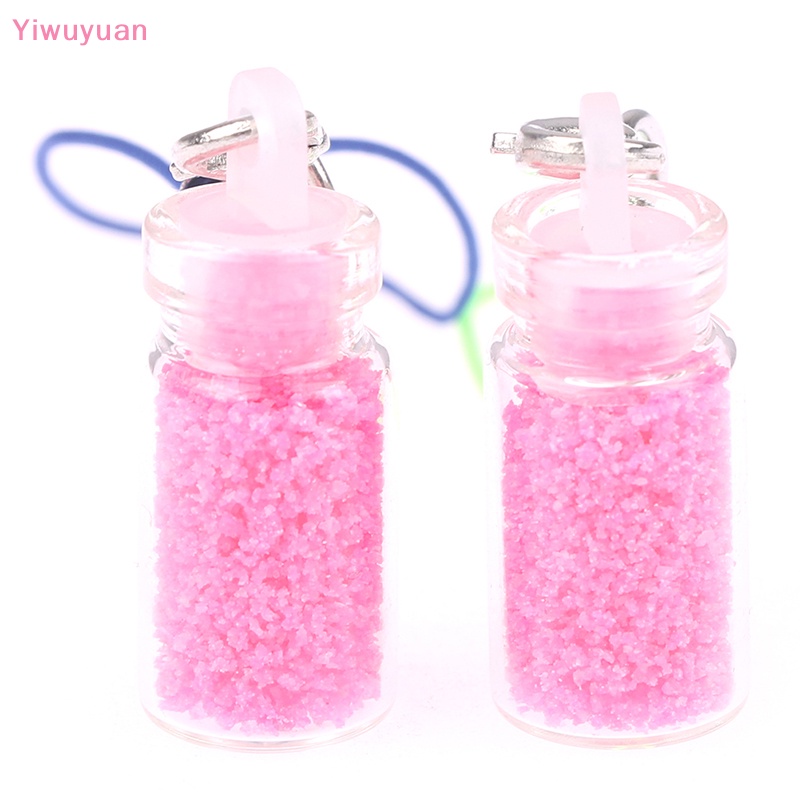 1 / 5 Bình Sữa Dạ Quang Mini Bằng Nhựa Resin Trang Trí Xe Hơi / Điện Thoại DIY Mới
