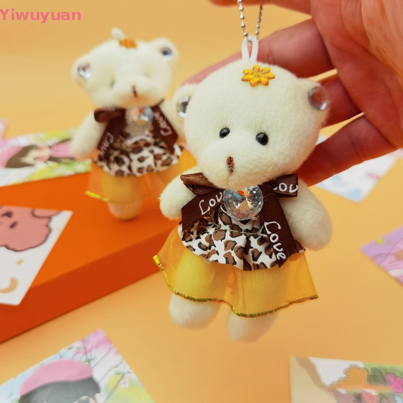 < Yiwuyuan > Búp Bê Gấu Bông Cặp Đôi Hoạt Hình Nghệ Thuật Mẫu Mới