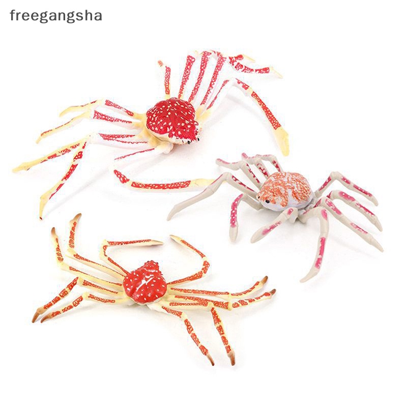 [FREG] Mô Hình Đồ Chơi Nhận Thức Động Vật Biển / Con Cua Trang Trí Cho Trẻ Em FDH