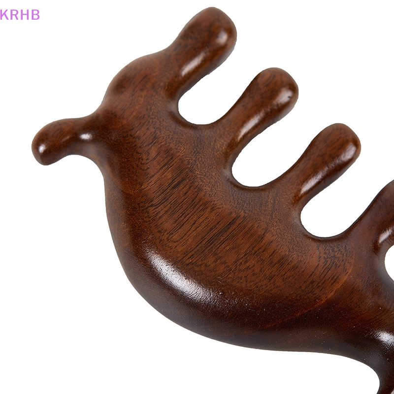 Lược Gỗ Mát Xa Da Đầu Tiện Dụng Mới