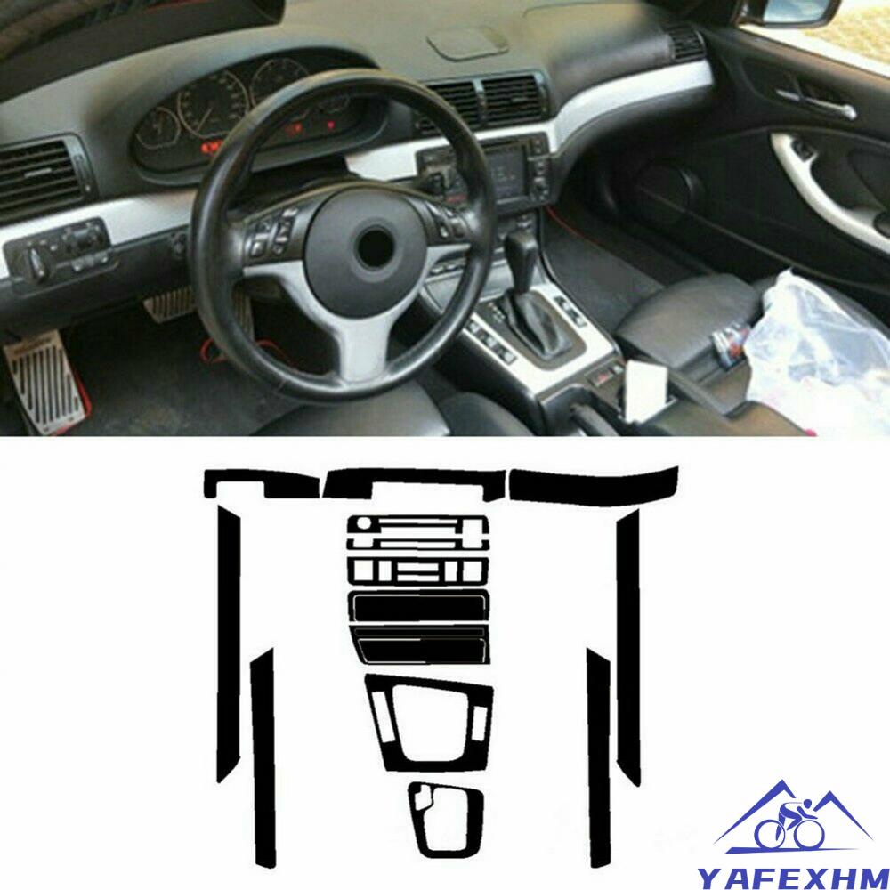Miếng Dán 3D Bằng Sợi Carbon Trang Trí Nội Thất Xe Hơi BMW 3 Series E46 1998-2005