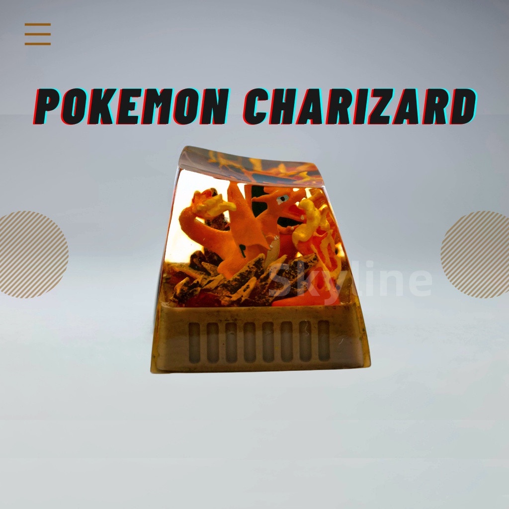 Nút Bàn Phím Artisan - Gengar Artisan Bằng Nhựa Resin Tùy Chỉnh Cá Tính Cho Bàn Phím Cơ Chơi Game