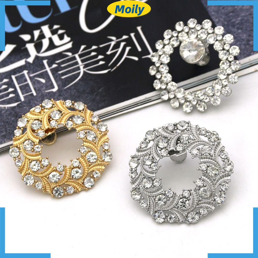 Moilyvn 2 Cái Kẹp Trang Trí Giày|Giày Cao Gót Cô Dâu Cài Khoá Trẻ Trung Quyến Rũ