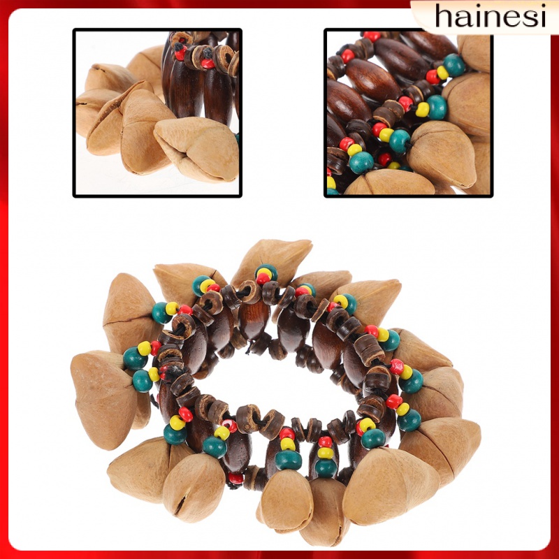 Vòng Tay Vỏ Sò Bằng Gỗ Độc Đáo Cho Bé