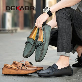 Giày Lười Da Thời Trang Cho Nam Size 38-48
