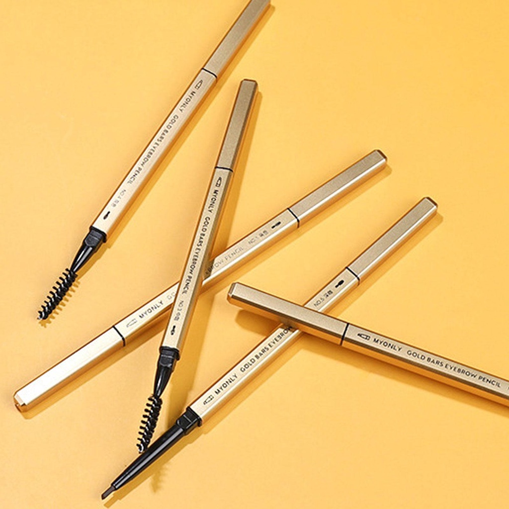 Bút Kẻ Lông Mày Hai Đầu Lâu Trôi Chống Thấm Nước 5 Màu Tùy Chọn A8L0