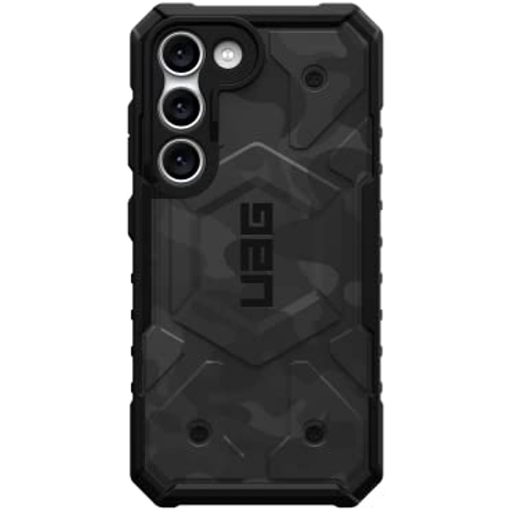 Ốp Điện Thoại 2 Trong 1 Họa Tiết Rằn Ri + Bánh Răng UAG Cho Samsung Galaxy S23Ultra S23Plus S23