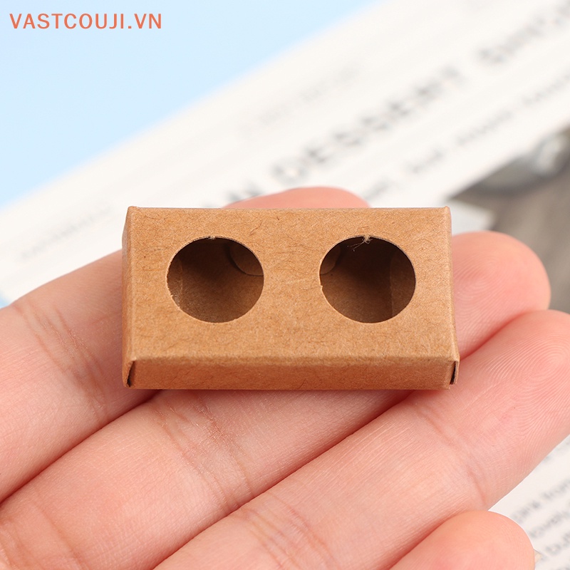 Set 2 Khay Đựng Ly Cà Phê Tỉ Lệ 1 / 12 Trang Trí Nhà Búp Bê