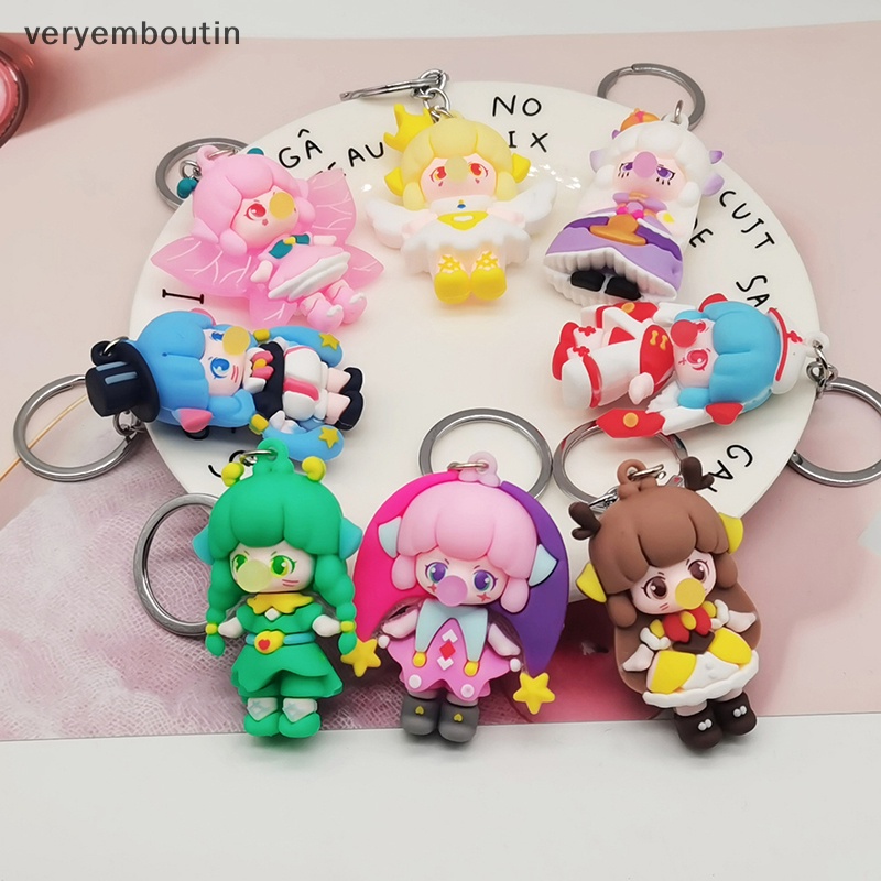 Móc Khóa Búp Bê Yêu Tinh Bằng PVC Dễ Thương