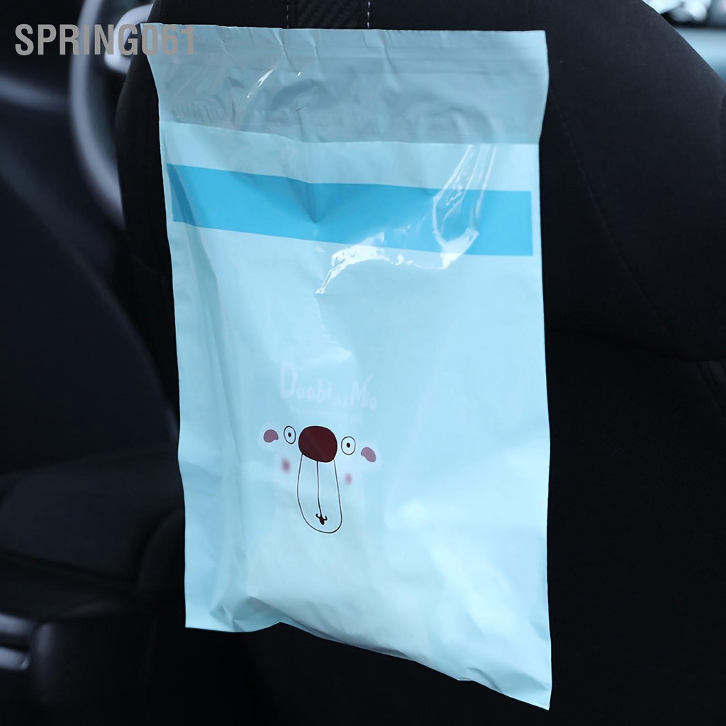 Spring061 15 Chiếc Xe Di Động Túi Đựng Rác Dùng Một Lần Chống Rò Rỉ Nước Tự Dính Vệ Sinh Cho Nhà Bếp