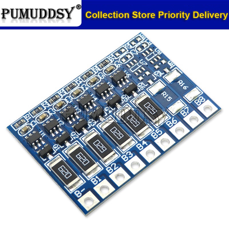 Bảng Mạch Cân Bằng Sạc Pin Lithium 3S 4S 5S 6S 7S 8S BMS 18650