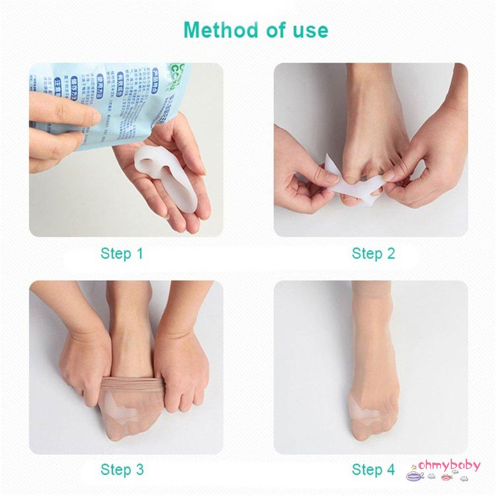 [OMB] Gel Dụng Cụ Chăm Sóc Bàn Chân Bunion Corrector Xương Ngón Cái Bảo Vệ Hallux Valgus Máy Duỗi Đầm Móng [Z/7]