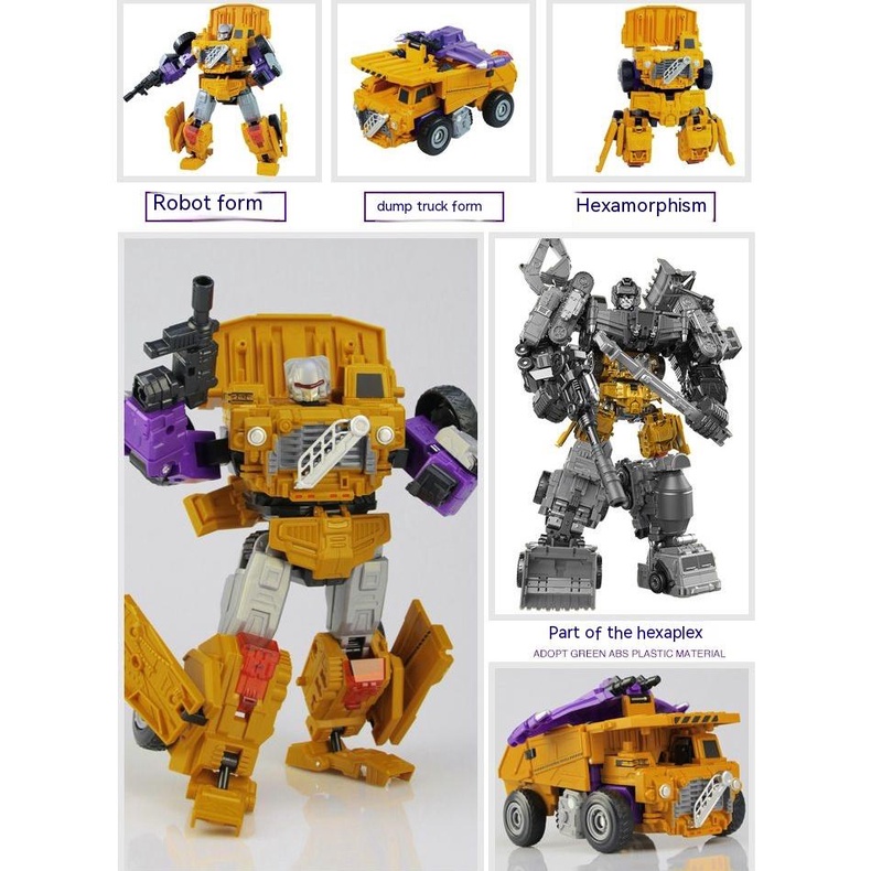 Đồ Chơi Xe Biến Hình Rô Bốt 6 Trong 1