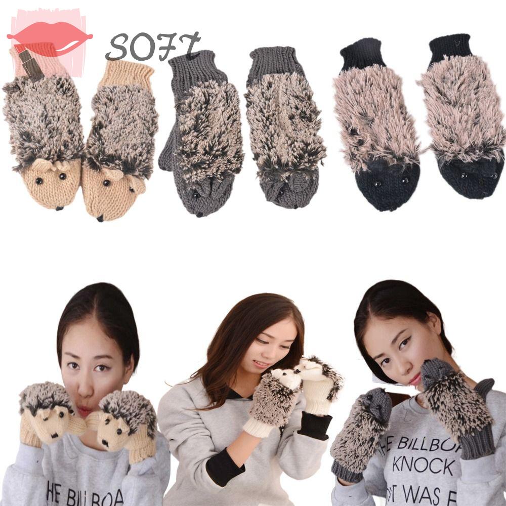 Đôi Găng Tay Len Giữ Ấm Thời Trang Cho Nữ