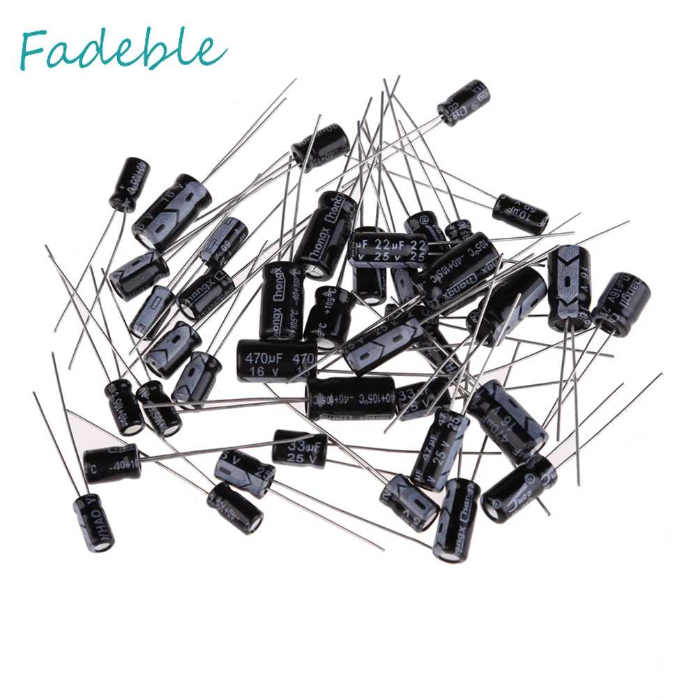 Set 630 Tụ Điện Kim Loại 24Values 0.1uF 1000uF Chuyên Dụng