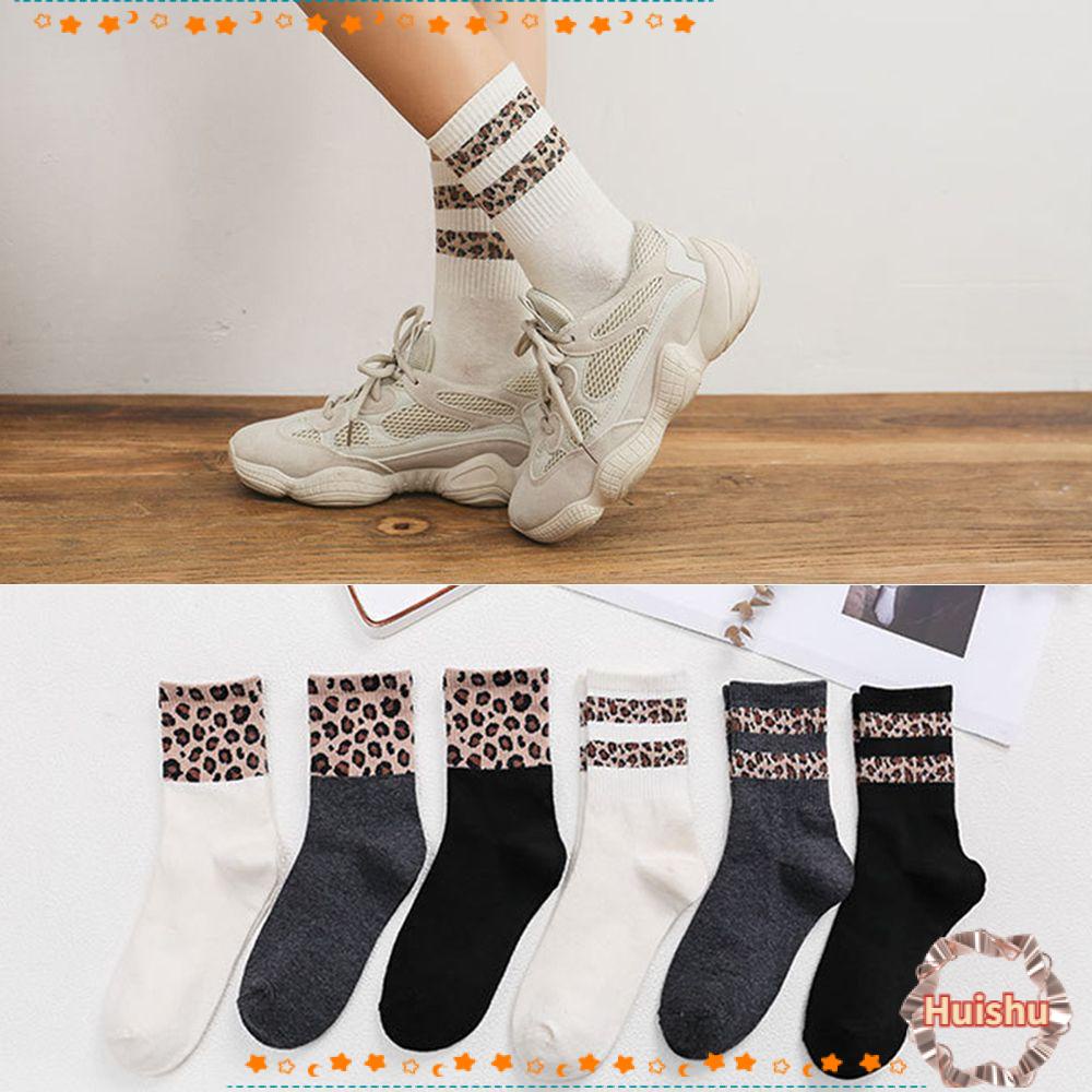 Vớ Cotton Cổ Cao Thoáng Khí Giữ Ấm Thời Trang Cho Nam Nữ