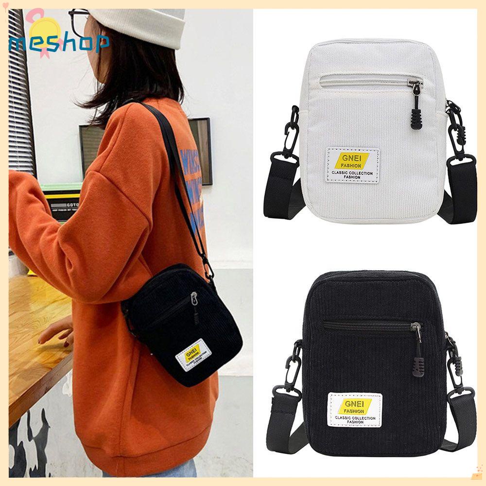 Túi Đeo Vai Nhiều Ngăn Có Khóa Kéo Thời Trang Cho Nữ