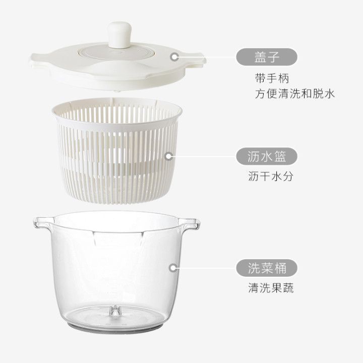 Dụng Cụ Chuyên Dùng Rửa Rau Củ Quả Làm Salad Bằng Tay