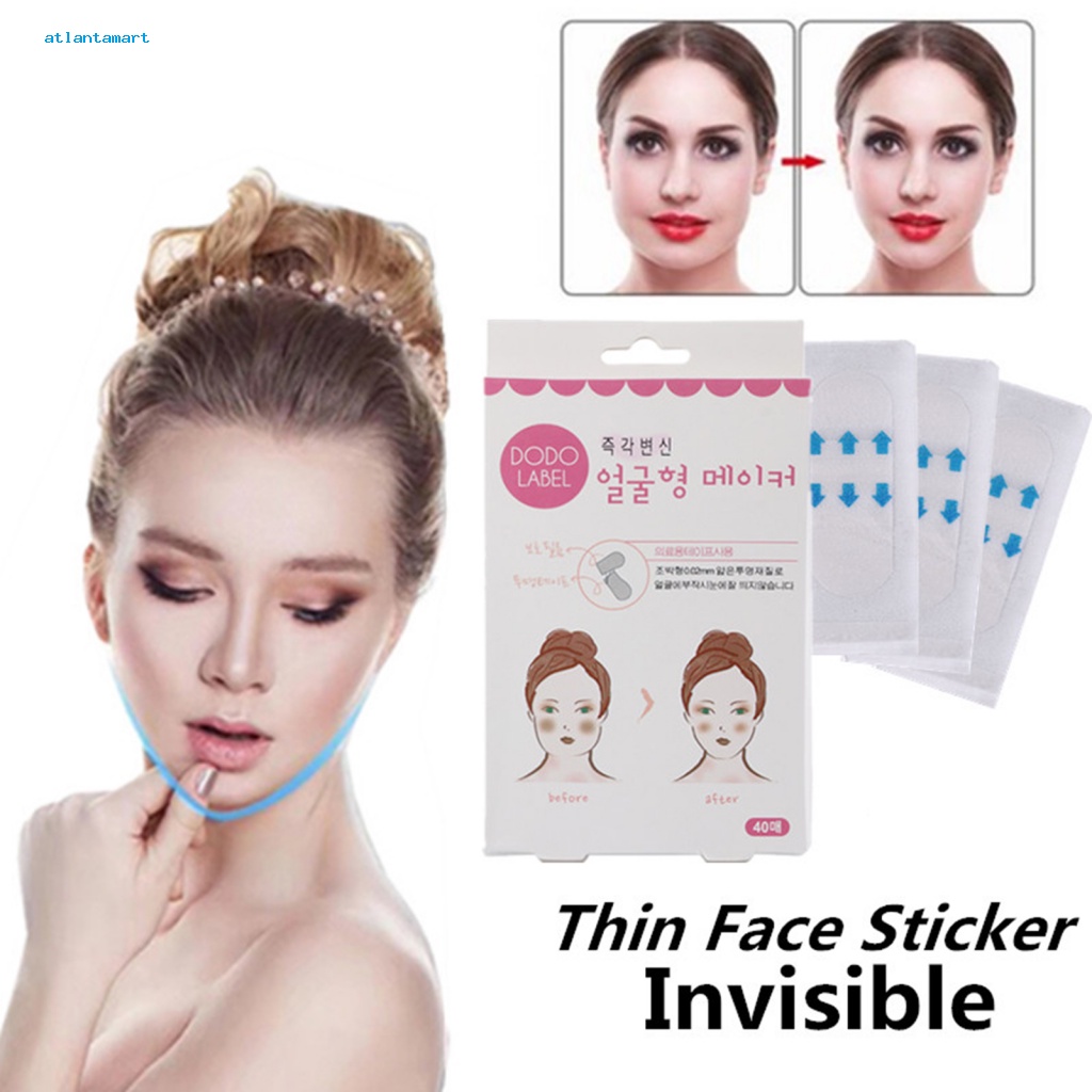 Túi Đựng Đồ Dùng Cao Cấp Tiện Dụng| Bộ 40 Miếng Dán Nâng Cơ Mặt Loại Bỏ Nếp Nhăn Thoáng Khí Độ Đàn Hồi Cao Dành Cho Bạn Nữ