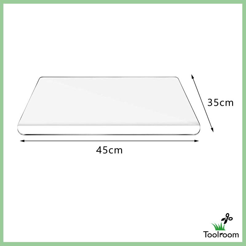 Thớt Cắt Tráng Miệng Cỡ Lớn Màu Trong Suốt Tiện Dụng Cho Nhà Bếp