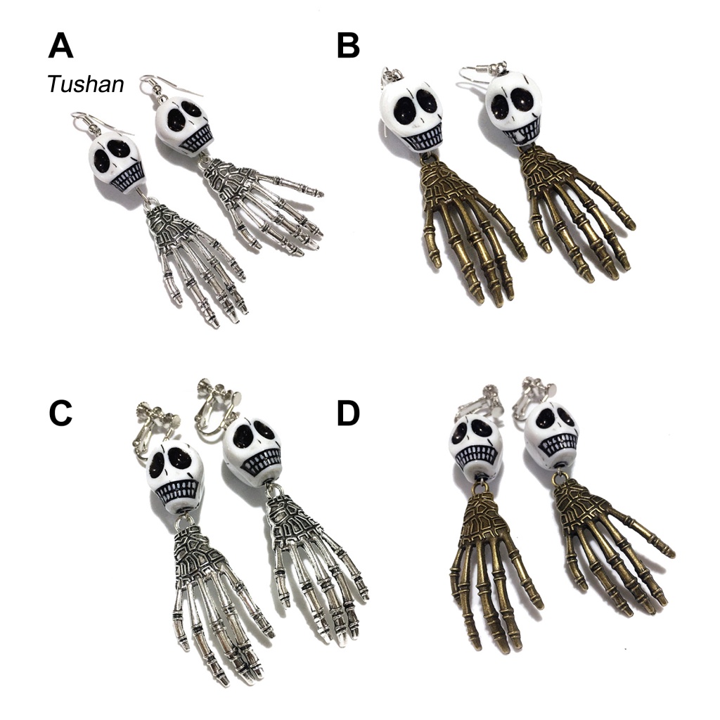 1 Đôi Bông Tai Dài Hình Bàn Tay Kinh Dị Vui Nhộn Dành Cho Lễ Hội