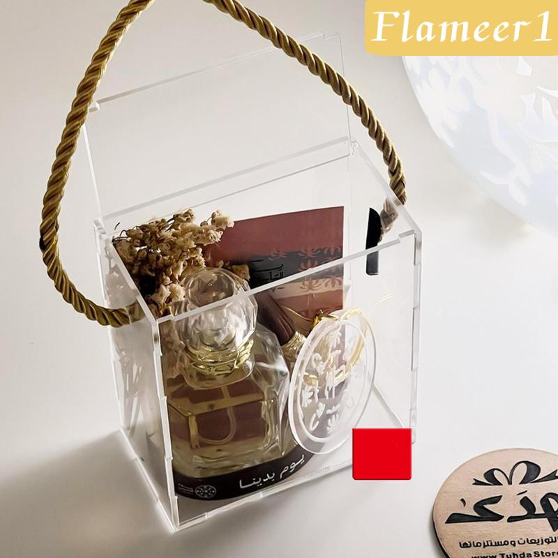 Hộp Đựng Đồ Dùng Trong Suốt 1 [Flameameer1] Tiện Dụng Cho Tiệc Sinh Nhật