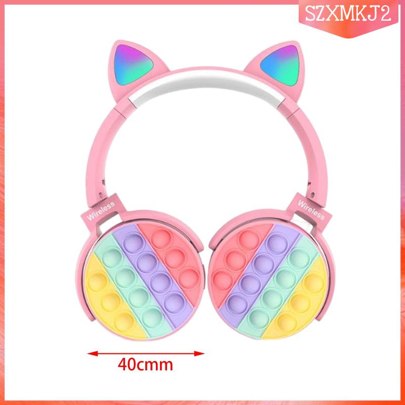 Tai Nghe Chụp Tai Thiết Kế Thoải Mái Dễ Thương Cho PC Zxmkj2