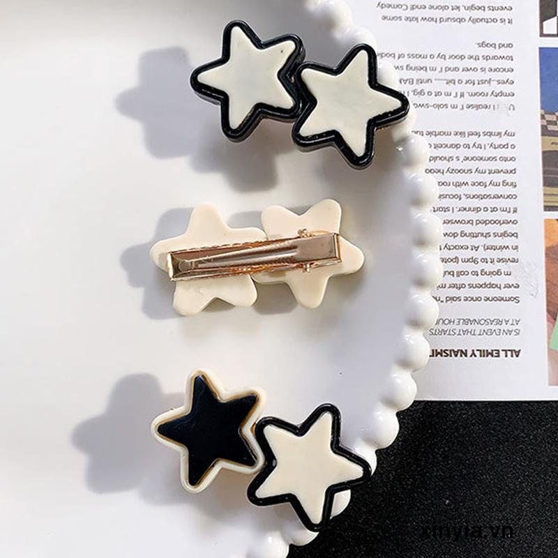 Kẹp Tóc Ngôi Sao Mẻ Dễ Phối Đồ Dành Cho Bạn Gái