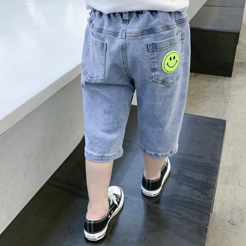 Quần Short Denim Phong Cách Hàn Quốc Siêu Mỏng Thời Trang Mùa Hè Cho Bé Gái 8E