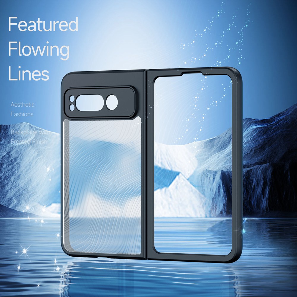 Ốp điện thoại Dux Ducis Aimo cho Google Pixel Fold 5G G9FPL Vỏ chống sốc Matte Vỏ PC cứng Mặt sau cạ
