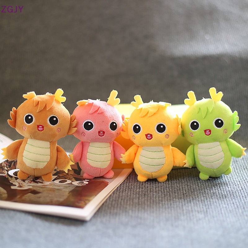 Móc Khóa Khủng Long Nhồi Bông 12CM Dễ Thương Mới