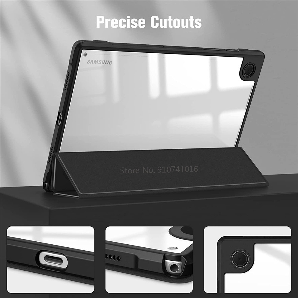 Ốp Máy Tính Bảng Gập Ba Khúc Cho Samsung Galaxy Tab A8 10.5 inch 2023 Samsung Tab A8 10.5 inch SM-X200 / X205 X207