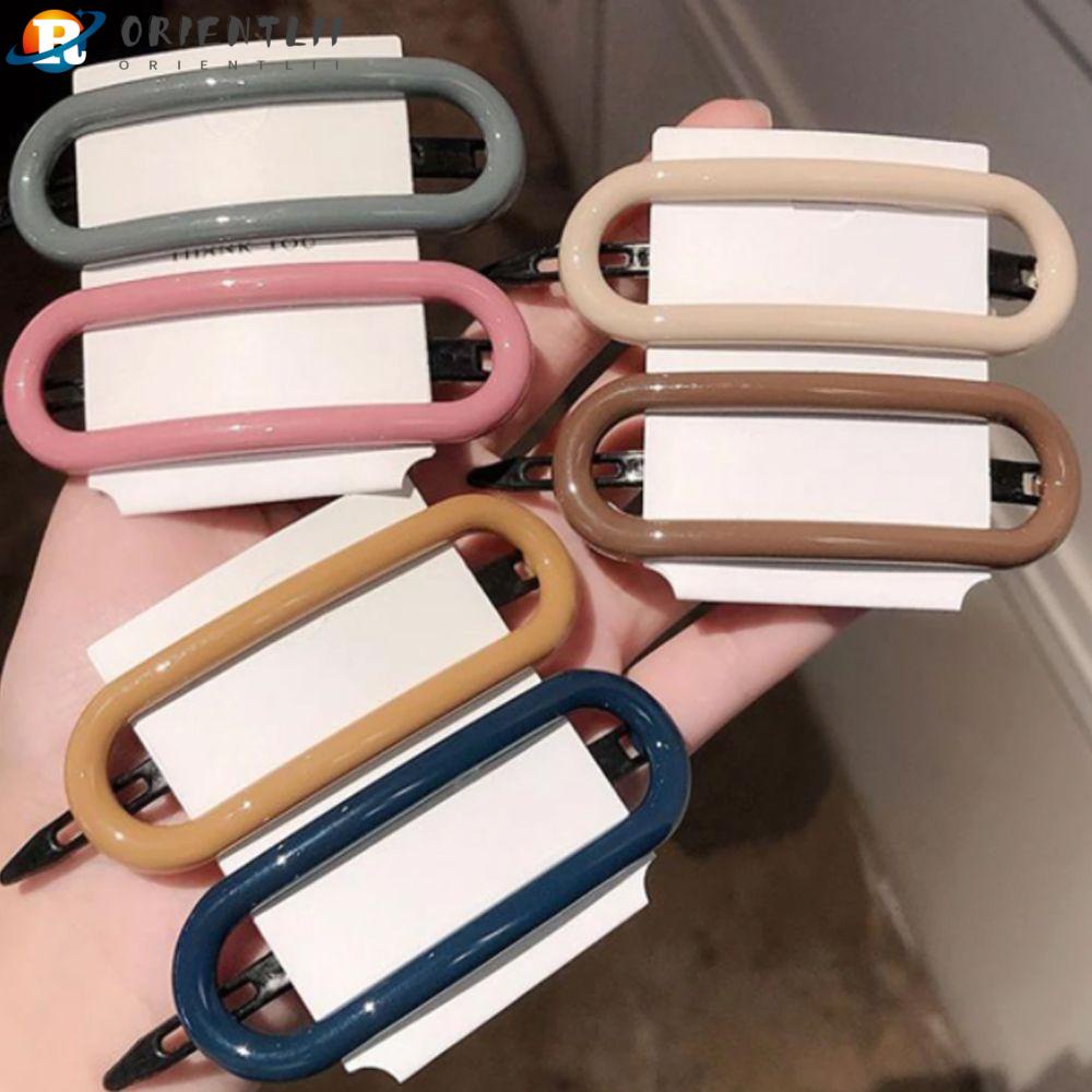 Kẹp Tóc Càng Cua Cỡ Lớn Không Đường May Đơn Giản Cho Nữ