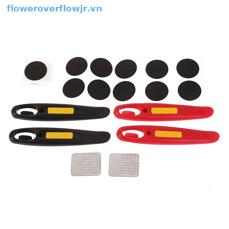 Set 10 Miếng Vá Lốp Xe Đạp Không Keo Tiện Lợi