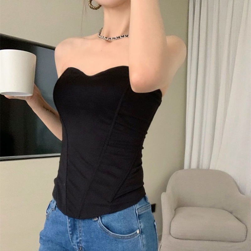 Cozok Áo Sát Nách Dáng Ngắn Thời Trang Quyến Rũ Cho Nữ