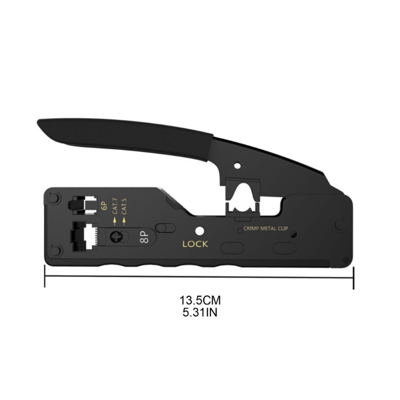 Kìm Nối Dây Cáp Cat7 RJ45 Chuyên Dụng Cho Cat5 Cat5e Cat6 Cat6A
