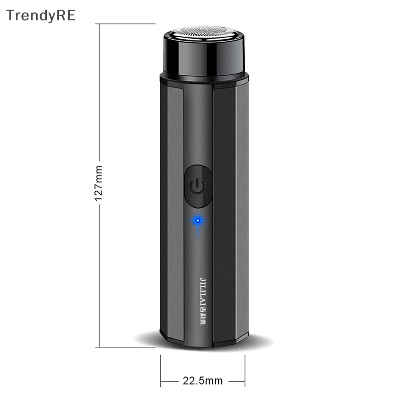 Máy Cạo Râu Mini Chạy Điện Sạc USB Tiện Dụng Dành Cho Nam
