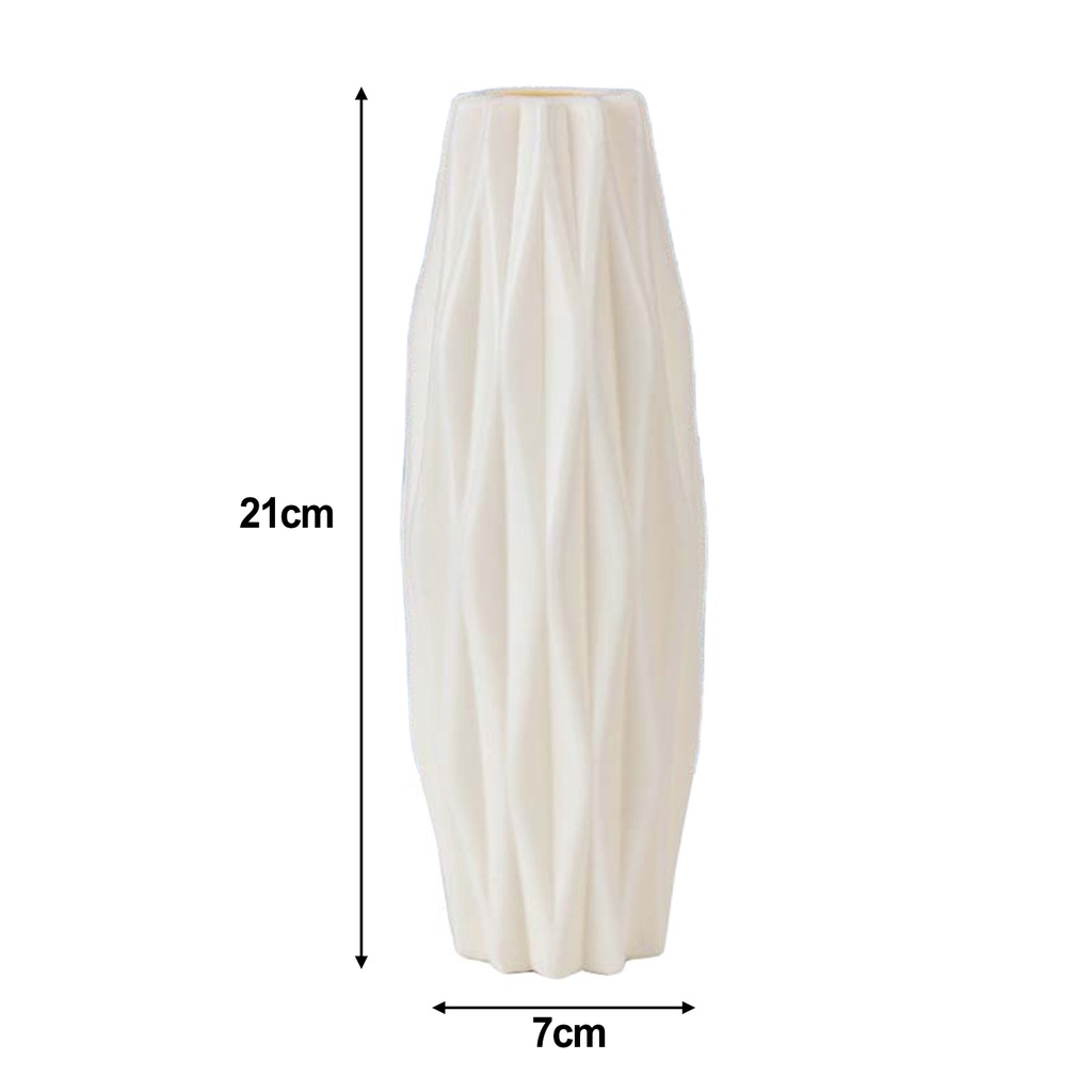 Bình Hoa Nhựa Nhiều Màu Sắc Phong Cách Bắc Âu Trang Trí Văn Phòng