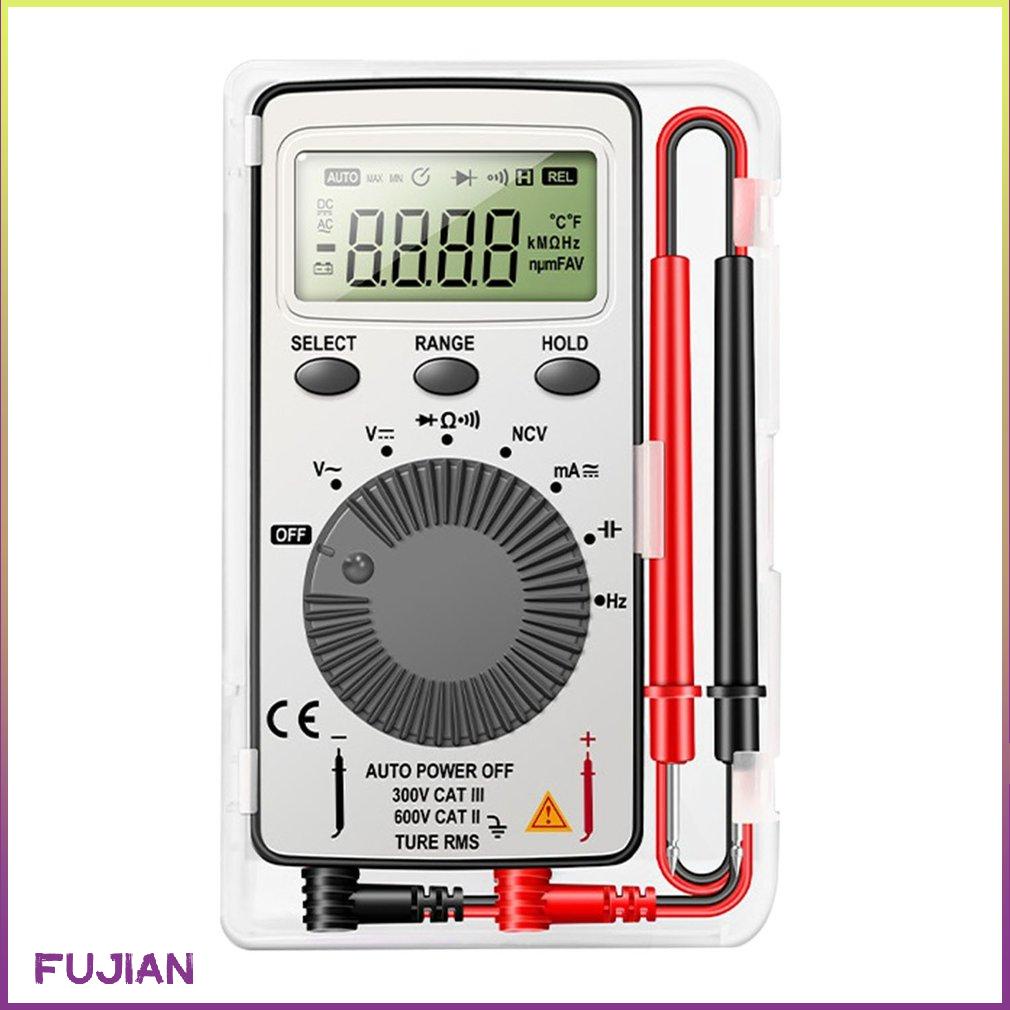 Mini Digital Multimeter Aneng An101 Tester Dc/Ac Voltage Current Lcd Meter Professional Testers With Test Lead [B/13]