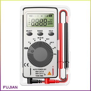 Mini Digital Multimeter Aneng An101 Tester Dc/Ac Voltage Current Lcd Meter Professional Testers With Test Lead