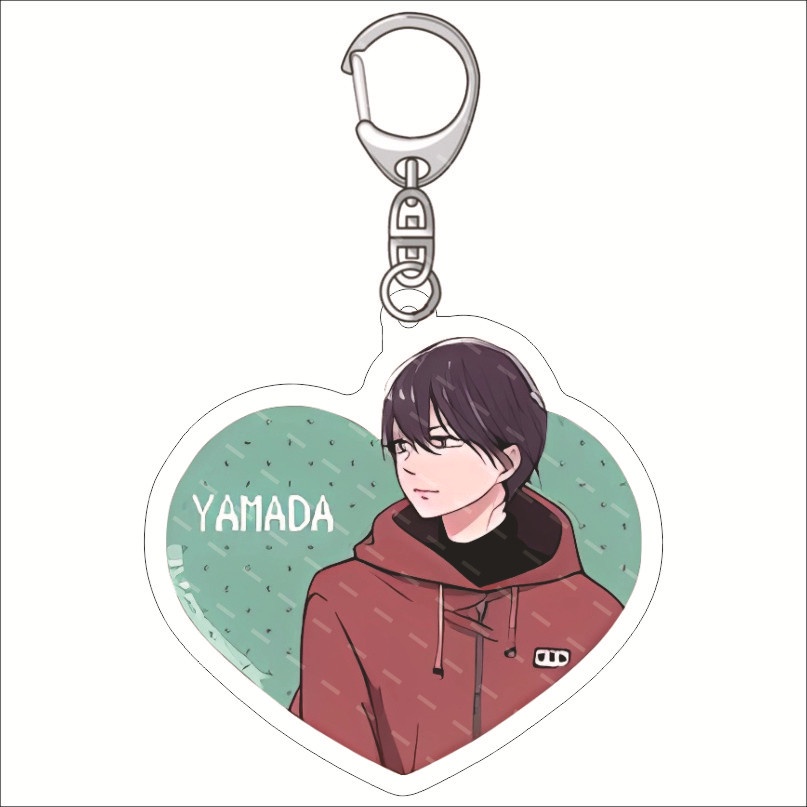 Móc Khóa Nhựa Acrylic Hình Nhân Vật Yamada-kun at Lv999 YB3 My Love Story