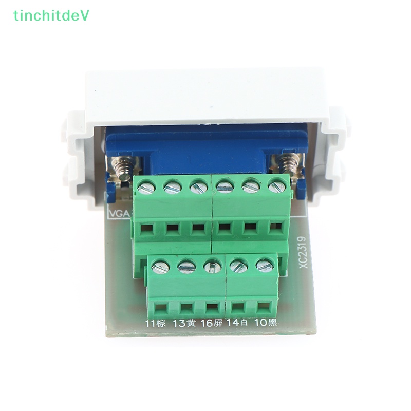 Mô-đun Ổ Cắm Máy Tính / Bảng Gắn Tường 15Pin VGA Chất Lượng Cao