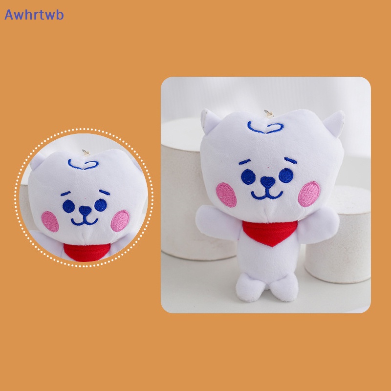 Móc Khóa Hình Thú Nhồi Bông Thỏ Hồng Đáng Yêu Mới