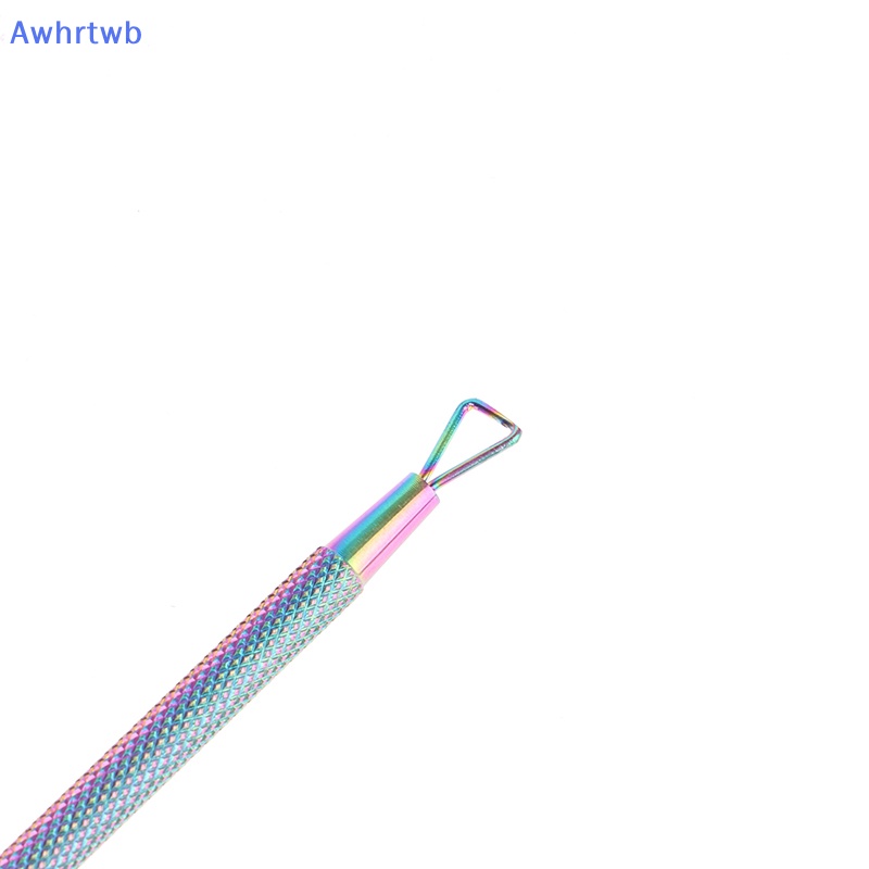 1 Muỗng Hai Đầu Bằng Thép Không Gỉ Chuyên Dụng Làm Móng Nghệ Thuật Mới