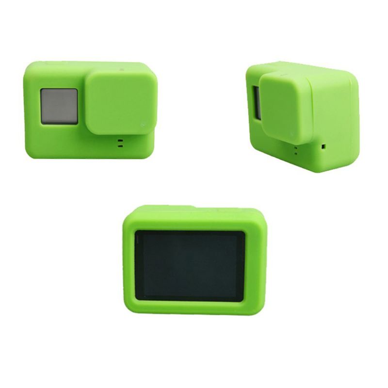 Vỏ Silicon Bảo Vệ Ống Kính Máy Ảnh Chống Trầy Xước Cho Gropro Her