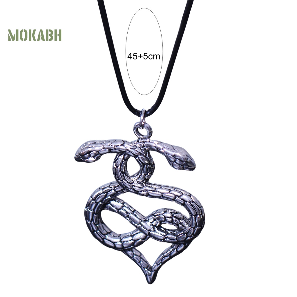 [Mới] Vòng cổ Mặt Hình Rắn Mạ Điện Phong Cách Punk Cá Tính Trang Trí Vòng cổ Cổ Điển Dành Cho Nữ