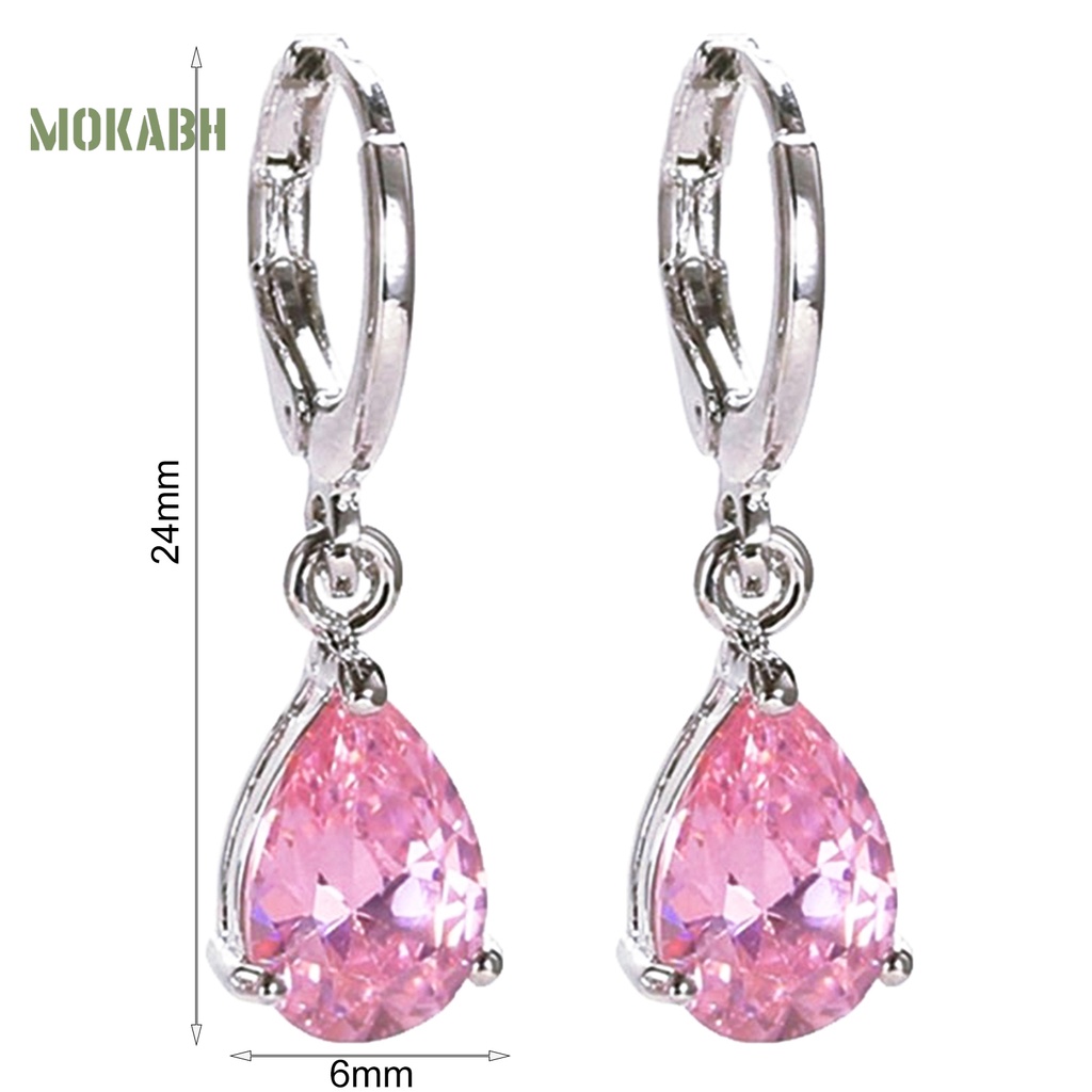 Bông Tai Hình Giọt Nước Thân Thiện Với Da Thanh Lịch